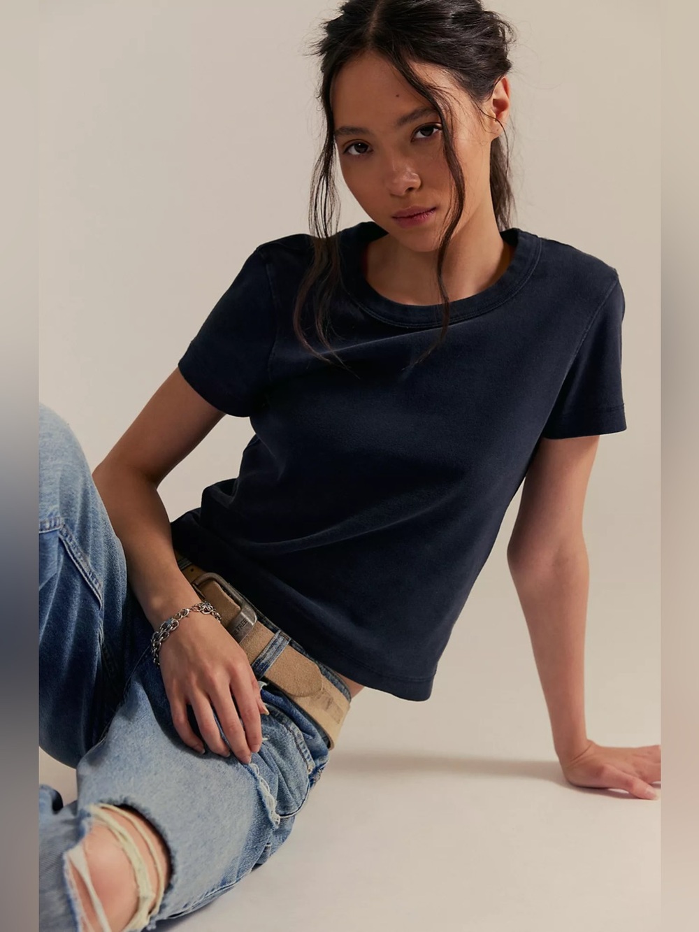 NWT! Free People We The Free Atlas Crew Tee Sz XS & Small